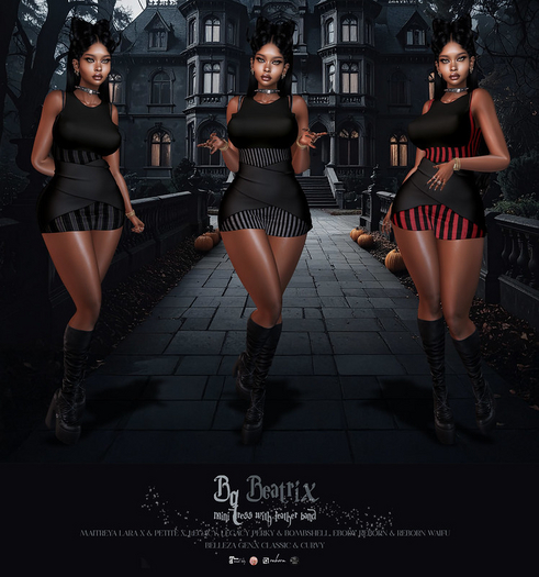 BQ::Beatrix Mini Dress:: Gray Jack