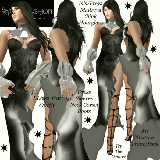 ART & FASHION - I LOVE YOU OUTFIT
