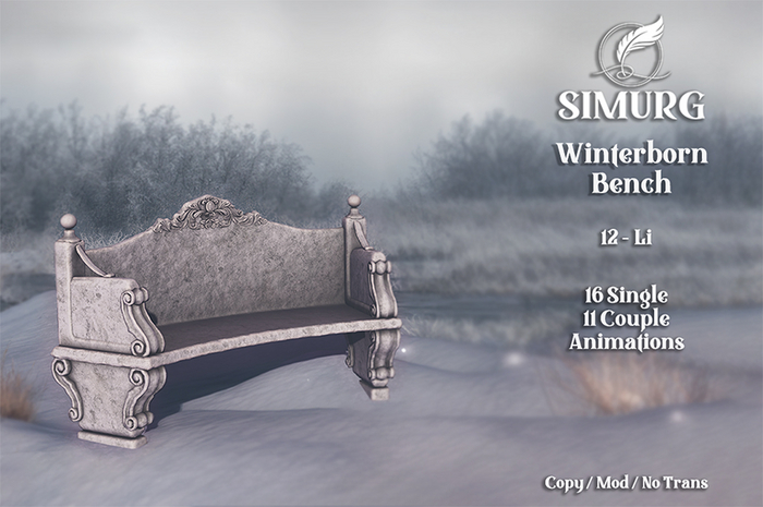 Simurg - Winterborn Bench