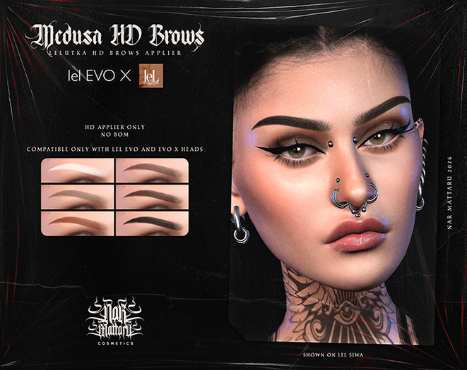 /NAR/ Medusa HD Brows /LEL