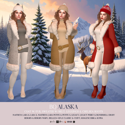 BQ::Alaska Chelsea Boots:: Red