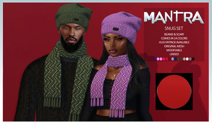MANTRA :: SNUG SET RED
