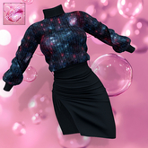 Nebula Sweater Dress Perky