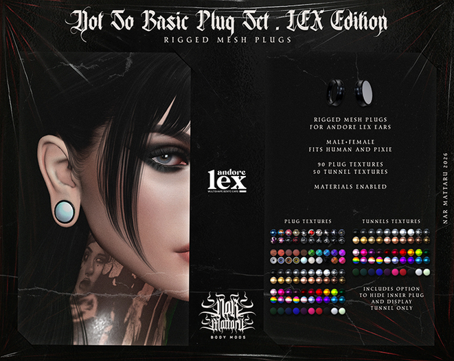 /NAR/ Not So Basic Plugs /ANDORE LEX