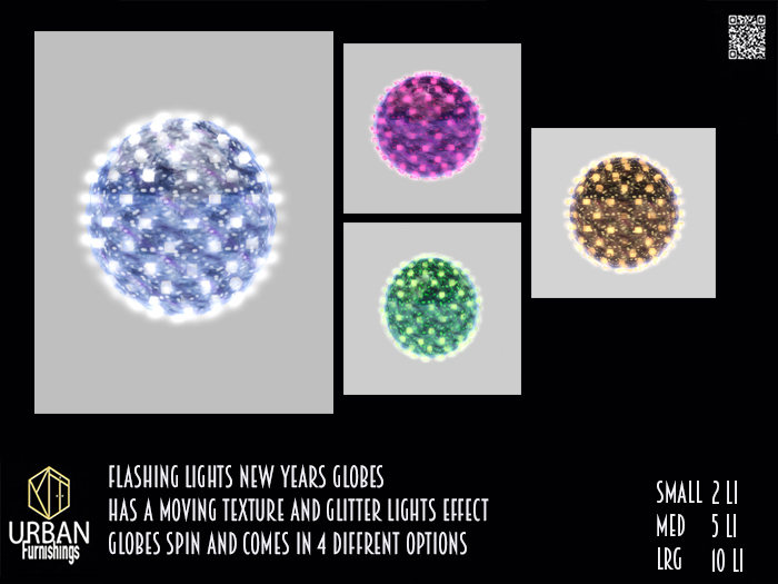 UF - Flashing Light Globes