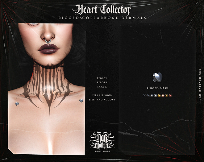 /NAR/ Heart Collector Dermals