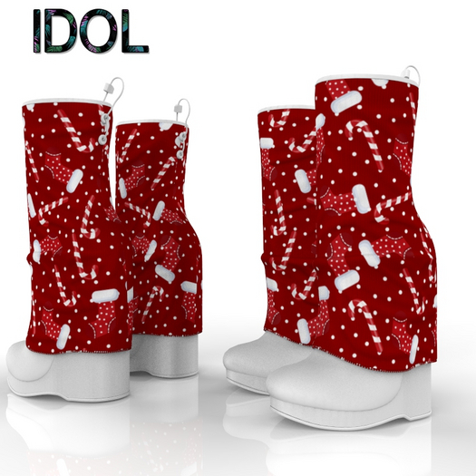 Christmas Candy Warm Shoes LaraX
