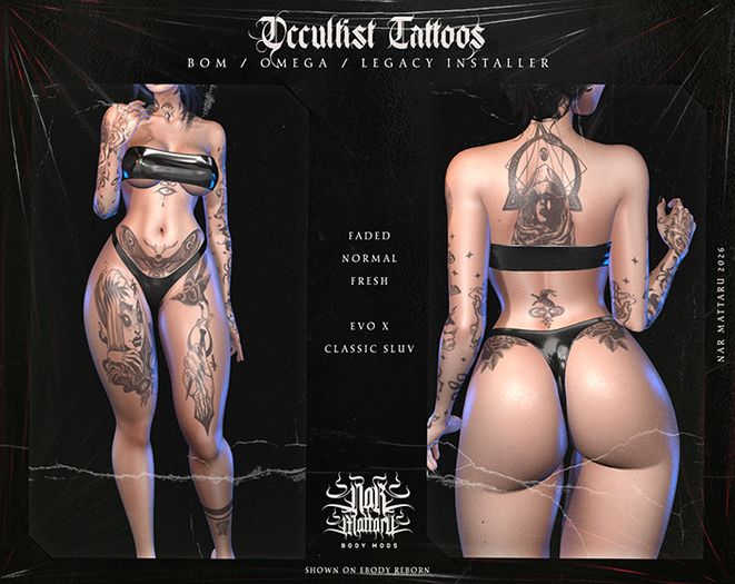 /NAR/ Occultist Tattoos