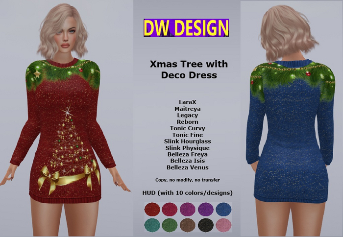 DEMO DW - Xmas Tree with Deco Dress