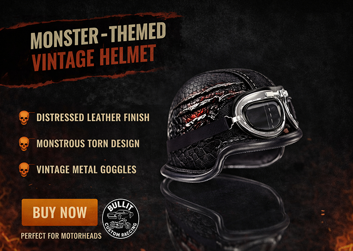 MotoDesign - Motorcycle Helmet - Raptor