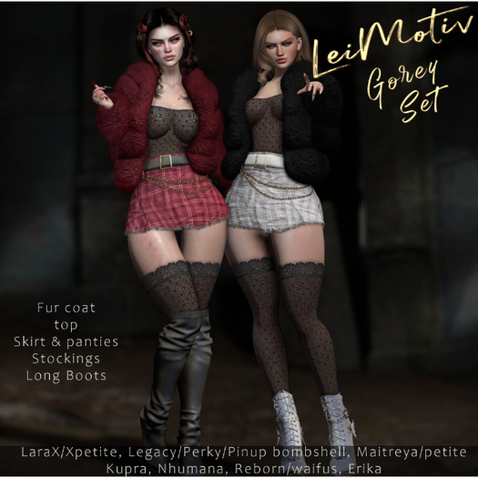 ~[LeiMotiv] Gorey Set .// ADD ME