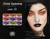 /NAR/ Fireball Eyeshadows /GENUS+GENUS MORPH/ SLUV BOM ONLY