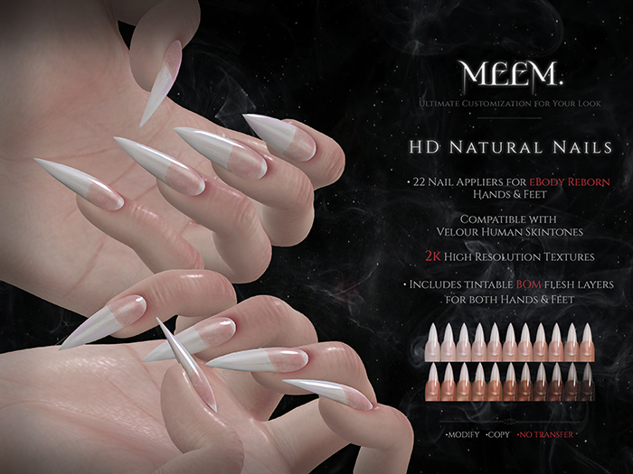 MEEM. Natural Nails Appliers