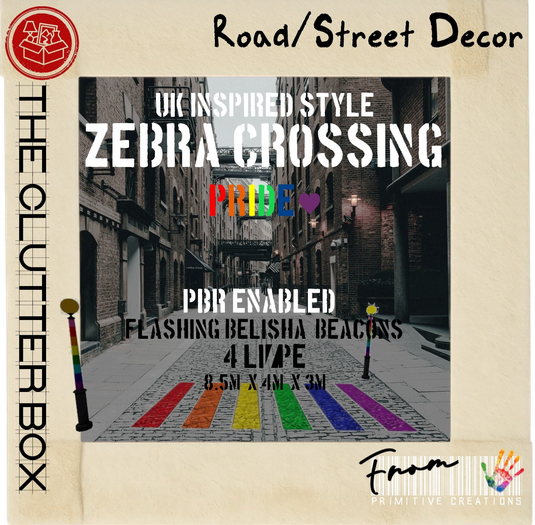 TCB - Decor - Zebra Crossing - Pride Boxed