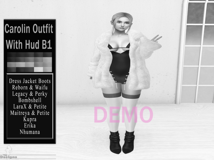Carolin Outfit Demo Hud B123