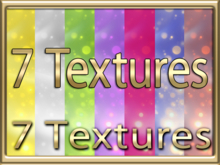 [ Silky Candle Scatter seamless 02 ] 7 Textures