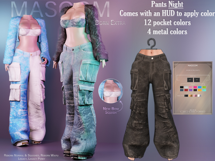 [[ Masoom ]] Born Extra Pants - Night