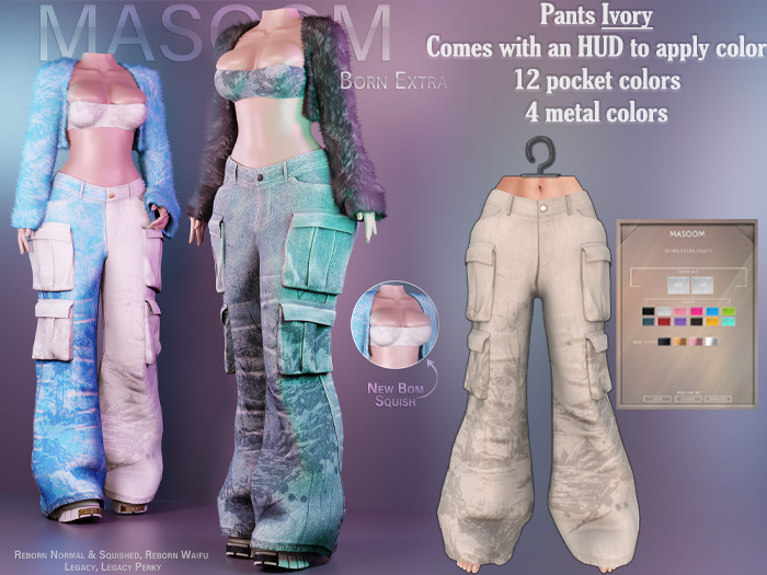 [[Masoom]] Born Extra Pantalones - Ivory