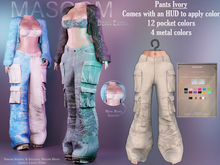 [[ Masoom ]] Born Extra Pants - Ivory