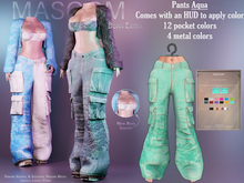 [[ Masoom ]] Born Extra Pants - Aqua