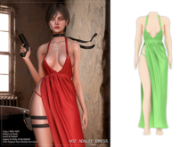 [VOZ] Adalee Dress (Green)