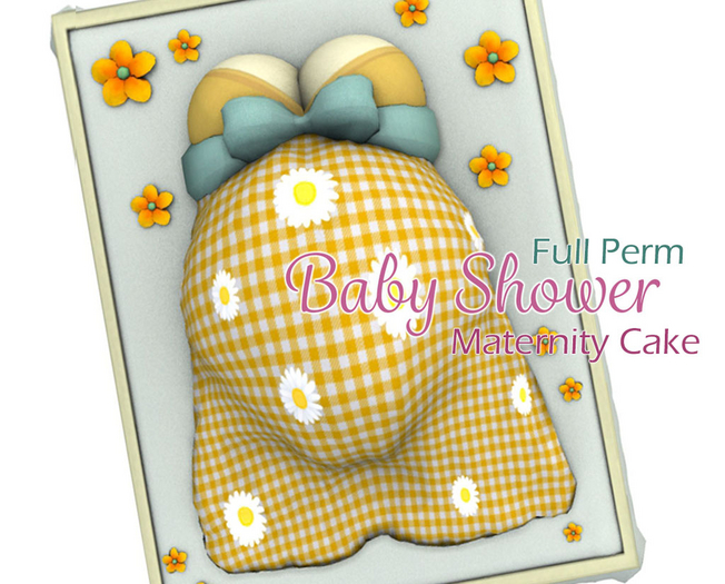 Baby Shower Maternity Cake