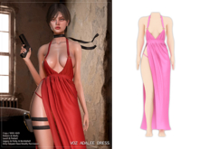 [VOZ] Adalee Dress (Pink)