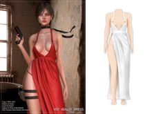 [VOZ] Adalee Dress (White)