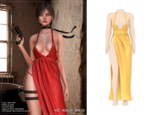 [VOZ] Adalee Dress (Yellow)