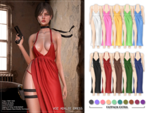 [VOZ] Adalee Dress (Fatpack)