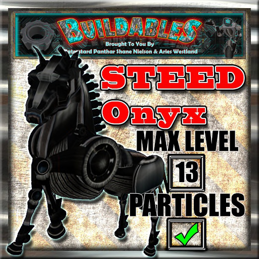 Steed Onyx (Crate) - Buildables Breedable Robot Bot