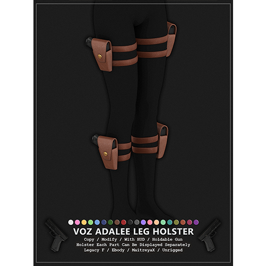 [VOZ] Adalee Leg Holster (Fatpack)