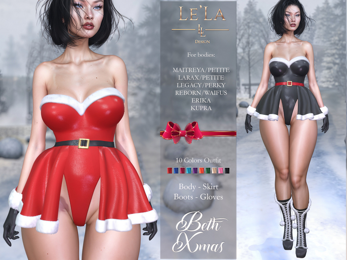{Le'La} Beth Xmas Outfit 
