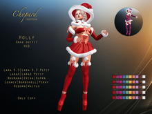*Chopard Couture* Holly Xmas Outfit (HUD)