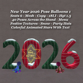 New Year 2026 Pose Balloons 1