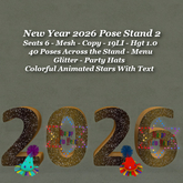 New Year 2026 Pose Stand 2