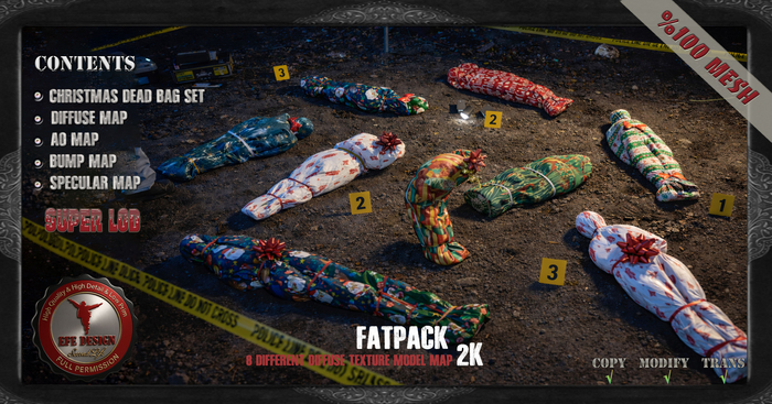(Efe Design) Christmas Dead Bag Set Full perm