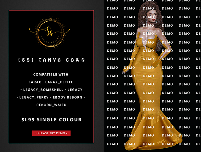 Tanya Gown DEMO