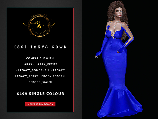 Tanya Gown Blue