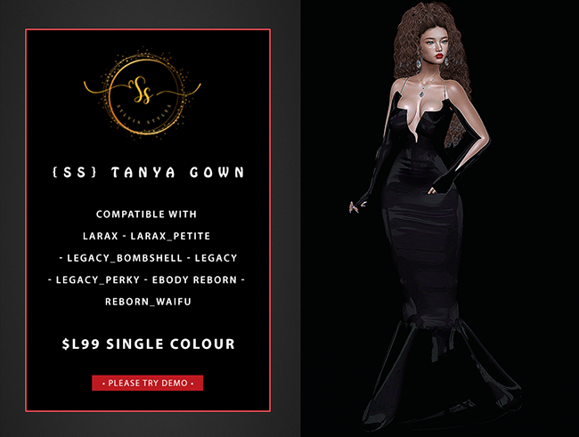 Tanya Gown Black