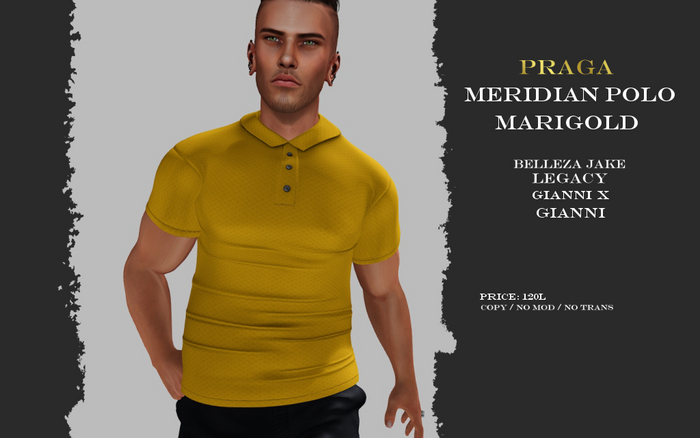 Praga Meridian Polo - Marigold