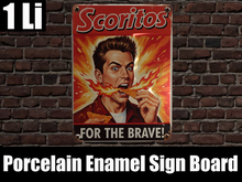 Enamel Sign
