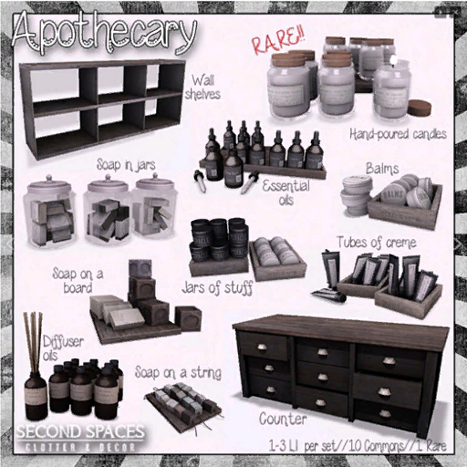 Second Spaces - Apothecary - soap on a string