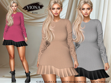 VIONA - Riona Dress & Boots Outfit-•LARA X •LARA X PETITE •REBORN •REBORN WAIFU •LEGACY •PERKY