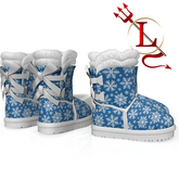 Snowflakes Fluffy BOOTS LEGACY