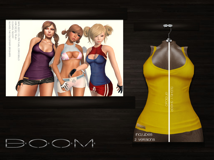 *BOOM* Everyday Tank (sunshine) 