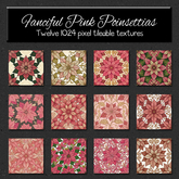 *Wallflowers* Fanciful Pink Poinsettias