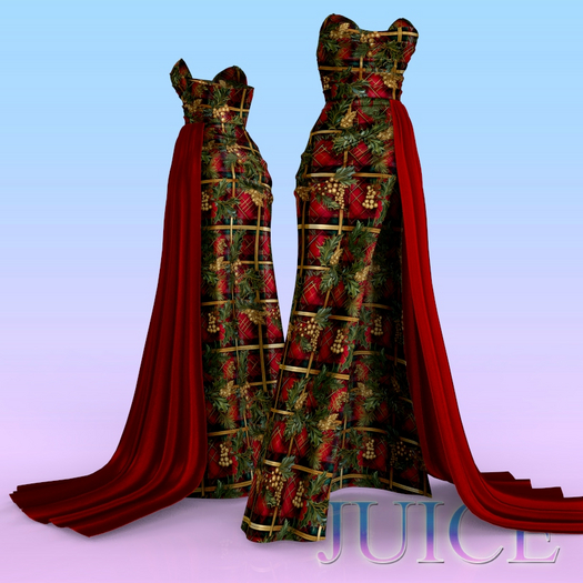 Christmas Grid Xia Gown Legacy