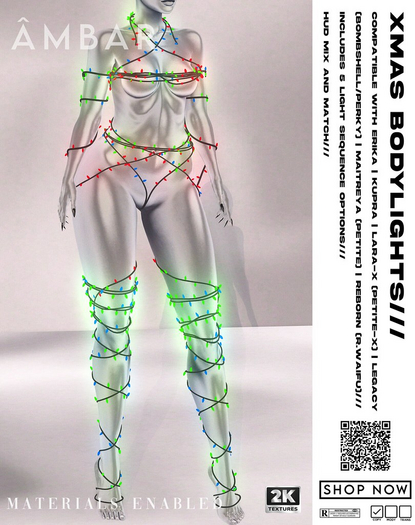 AMBAR JEANS - XMAS BODYLIGHTS - FATPACK (UNPACKER)