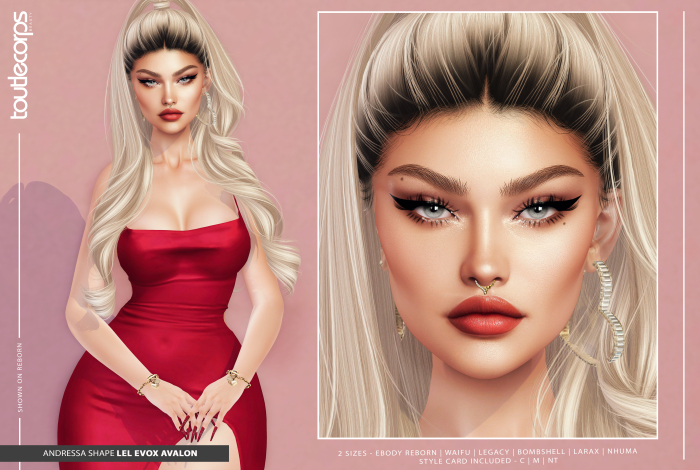 - TLC - Andressa Shape Lel EvoX AVALON 4.0 - [FATPACK]